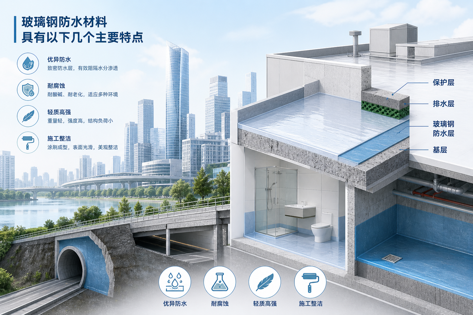 2023年玻璃钢防水材料市场趋势分析，关注 鞍山 发展